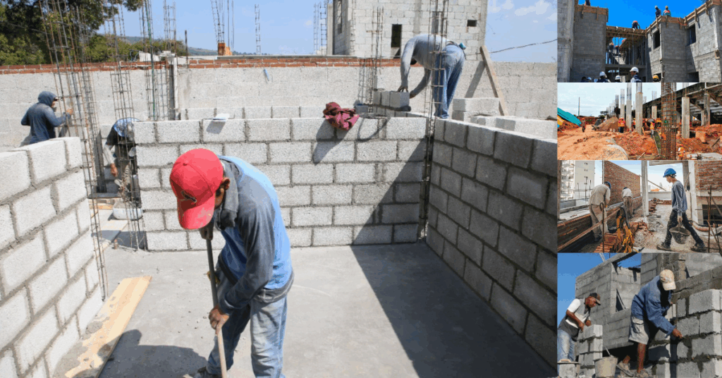 Trabajo para albañiles